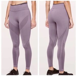 Lululemon Iconic Sweat Tight Leggings in graphite purple